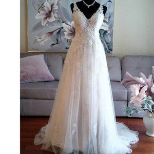 Pronovias Wedding Dress Gown Size 8